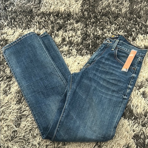 Lucky Brand Blue Straight Jeans - Picture 1 of 6